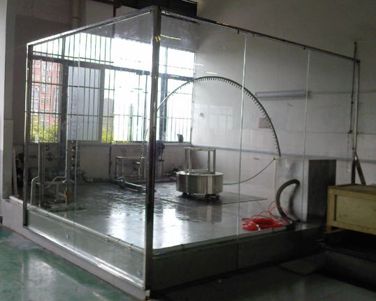淋雨試驗房，實驗室